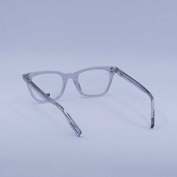 McQ by Alexander McQueen MQ0379O 002 Eyeglasses Grey 50mm Square Frame - Picture 4 of 10